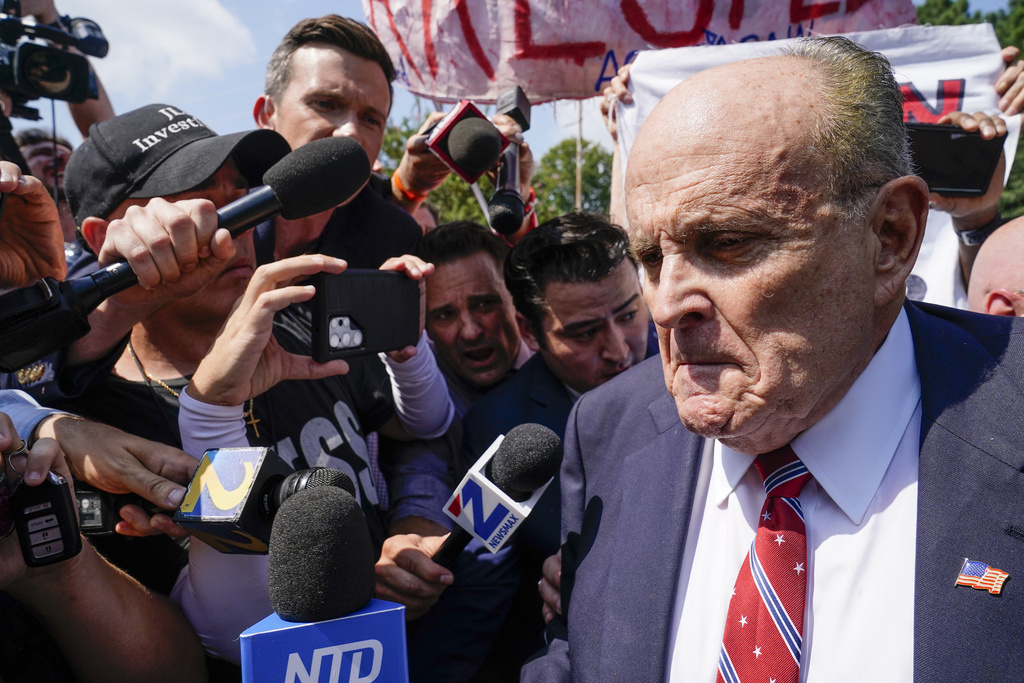 Rudy Giuliani pleads not guilty in Georgia election case, won't attend arraignment hearing | News, Sports, Jobs - Vimarsana News